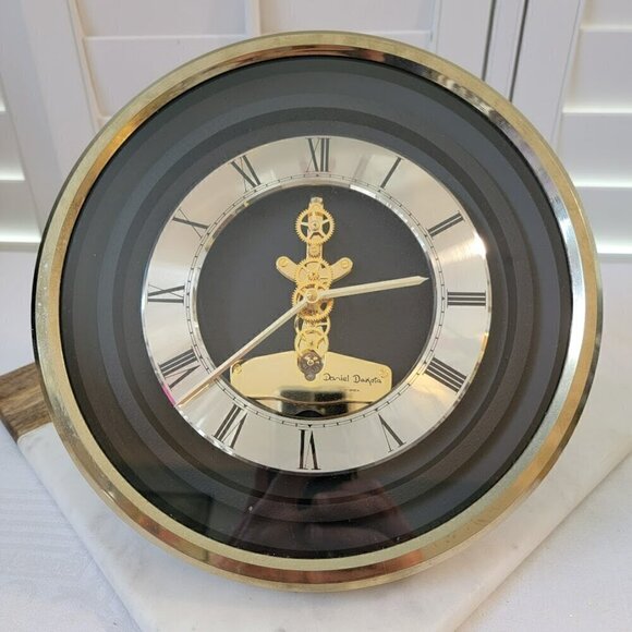 Vintage Daniel Dakota Skeleton Clock - Picture 3 of 8